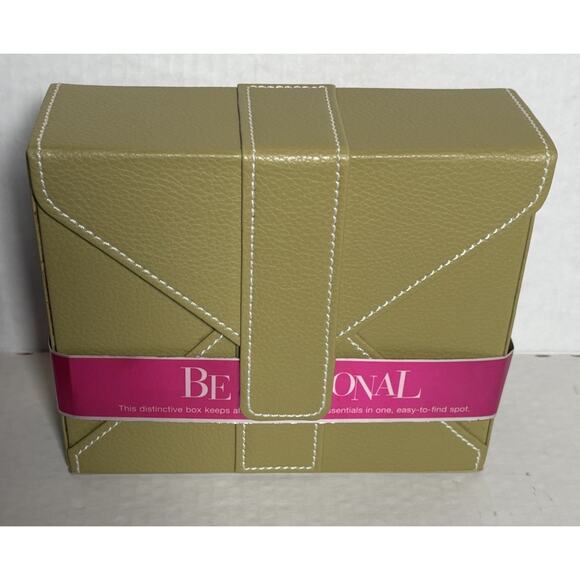 Bath Body Works Faux Leather Stationary w/Box Pen Christmas Gift - Picture 1 of 10